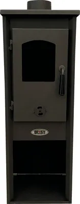 Obrázek produktu pro Kamna na dřevo EKONOMIK LUX LM N ocel černá 6,1 kW akumulační cihly