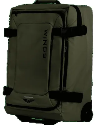Image de Valise, matériau résistant, mobilité améliorée, verte, 24 pouces (600 mm)