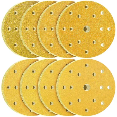 Produktbild von Schleifpapier Klett 150mm 15 Loch Körnung MIX 80 Stück für Exzenterschleifer