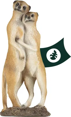 Produktbild von Famanu Stokstaartfiguren - Handbemalte, wetterfeste Gartenfiguren