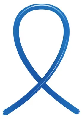Produktbild von Modellierballons Naturlatex | 2 cm Blau (100 Stück)