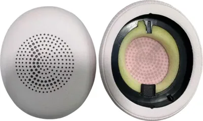 Image de INF Coussinets de Rechange Rose en Cuir Protéiné pour Jabra Evolve2 65, 2 Pièces