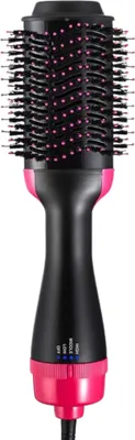 Produktbild von Warmluftbürste Haartrockner und Volumiser Plus mit 2 Borsten und 3 Föhnstufen Keramiktechnologie - STYLOOM