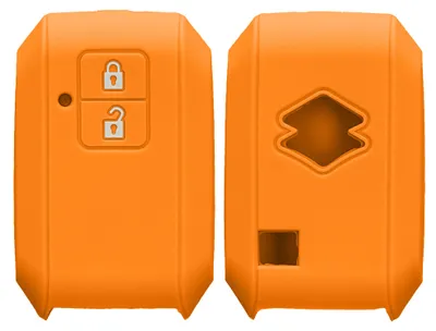 Produktbild von kwmobile Schlüsselhülle für Suzuki 2-Tasten Autoschlüssel Keyless Go Hülle - Autoschlüssel Schlüssel Hülle aus Silikon - Schlüsselschutz Gehäuse in