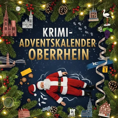 Produktbild von Der Krimi-Adventskalender Oberrhein