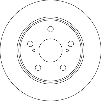 Obrázek produktu pro Brzdový Disk. Toyota T. Corolla 1,2-2,0 18-