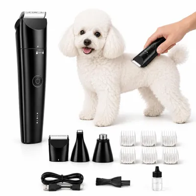 Produktbild von Haartrimmer Fellpflege-Set Haustierbedarf, KI-generiertes Bild