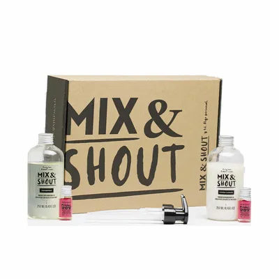Produktbild von Shampoo Mix & Shout Rutina Rizado Equilibrante Lote 4 Stücke Gelocktes Haar