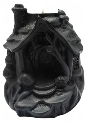 Zdjęcie produktu dla Scent Loop Świeczka Halloween UPIORNY DOM Czarna Zapachowa Sojowa Dekoracja Ozdoba