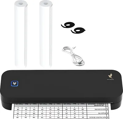 Image de Imprimante thermique A4, compacte, portable, sans encre, idéale pour les étiquettes d'expédition