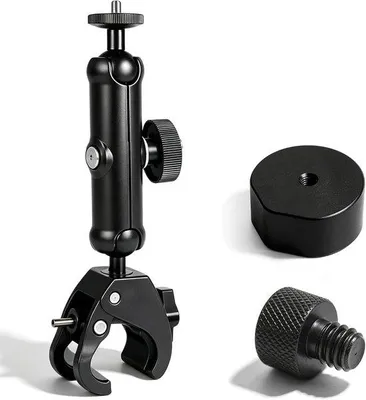 Produktbild von Mini-Halter für Satellitenstativ - Aluminium - verstellbar - ideal für Wohnmobil und Camping - ShopFlot