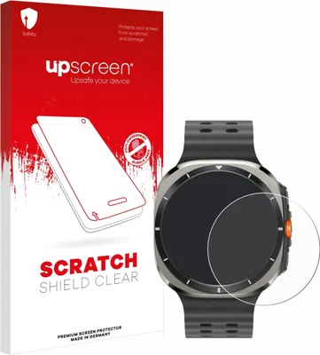 Produktbild von upscreen Schutzfolie für Samsung Galaxy Watch Ultra / Ultra 2 (47 mm) Displayschutz Displayschutzfolie Folie Klar Transparent