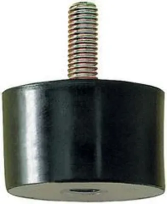 Produktbild von Gummi-Metall-Puffer zylindrisch Typ B D40xH40mm M10x28 NR55