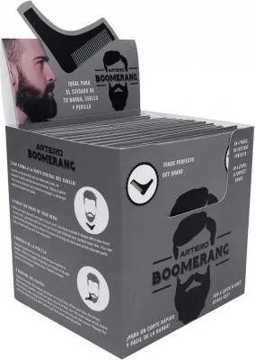 Obrázek produktu pro Displej , Hřeben na tvarování vousů , Bumerang 12 kusů , Artero