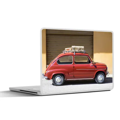 Produktbild von MuchoWow® Laptop Aufkleber Sticker Cover Oldtimer - Auto - Spanien 36.5x27.5 cm - Laptop-Sticker