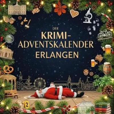 Produktbild von Der Krimi-Adventskalender Erlangen