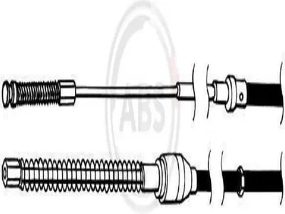 Produktbild von A.B.S. Handbremsseil Seilzug Feststellbremse für VW POLO (9N) K12886