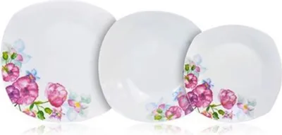 Produktbild von BANQUET Esstischset quadratisch DOLORES 18tlg.