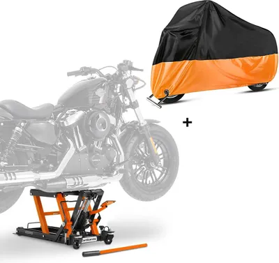 Image de Pont élévateur LO + bâche XXXL pour Suzuki Intruder VL 1500 LC