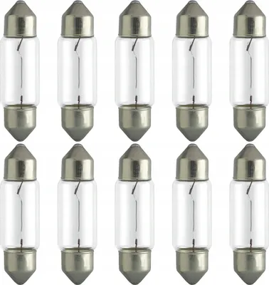 Zdjęcie produktu dla Żarówki halogenowe C5W Festoon 41mm 12V 10 szt. AMIO-02554