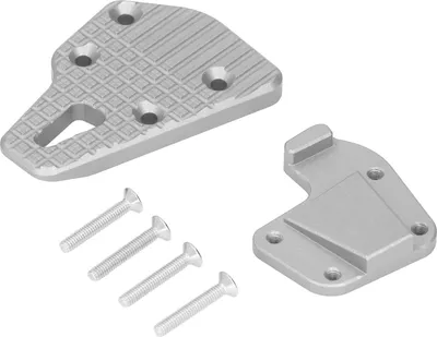 Immagine prodotto di Leva freno posteriore moto pedale CNC in lega di alluminio Allargamento piastra di ricambio per F900r 2019-2021Argento