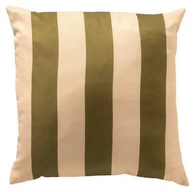 Produktbild von Textino Outdoor Kissenbezug Gestreift Apollo 45x45 cm Grün