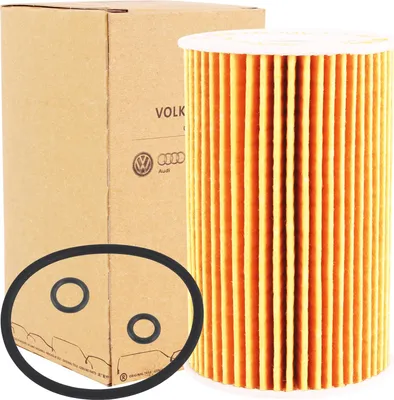 Produktbild von VAG Ölfilter OE Filtereinsatz, H 100mm, Außendurchm. 63mm, Innendurchm. 28mm, mit Dichtung