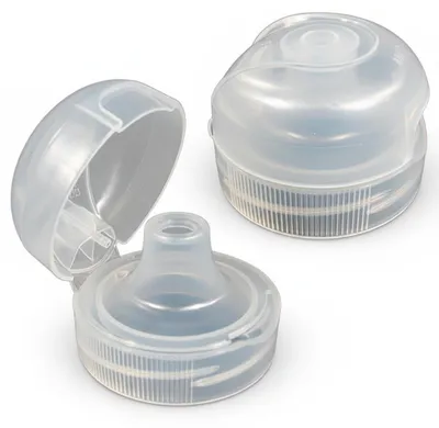 Produktbild von 3x Original Kavodrink Tritan Trinkflasche 1 L Wasserflasche BPA frei + 3 x Trinkdeckel Flip Top