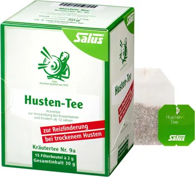 Produktbild von Salus Husten-Tee, Tee,Kräutertee Nr. 9a 15 Filterbeutel