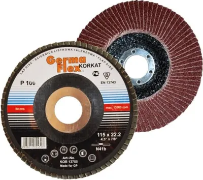 Produktbild von Fächerschleifscheibe 125mm P100