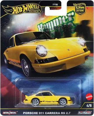 Immagine prodotto di Hot Wheels Premium Car Culture Hammer Drop Hrw07 Porsche 911 Carrera Rs