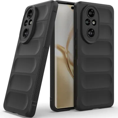 Obrázek produktu pro Pouzdro pro Honor 200 Pro Měkké TPU Silikonové Nárazuvzdorné Ochranné Pouzdro černé