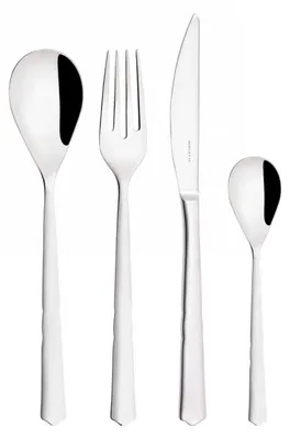 Imagen del producto de NEO, Juego de cubiertos Posate, 24 piezas, Caja Gallery, Casa Bugatti
