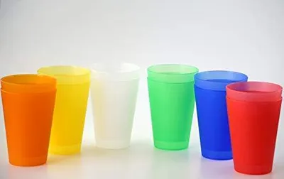 Produktbild von 30 Mehrweg-Trinkbecher 0,4 l - Mix-Pack - Partybecher