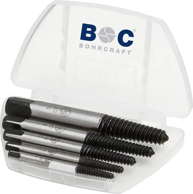 Produktbild von BOHRCRAFT Schraubenausdreher-Satz Code 9700 Gr.1 -8 in Kassette 8-teilig