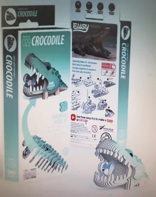 Image de Kit de bricolage 3D « Crocodile » (MQ6)