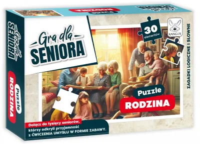 Produktbild von Puzzle Rodzina Gra dla Seniora