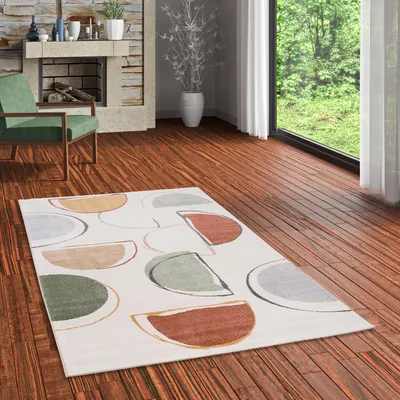 Produktbild von Designer Teppich Faro Bunt Modern, Größe:80x150 cm