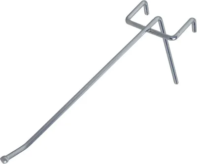 Produktbild von Einfachhaken, alu, L = 260 mm | 50 Stück