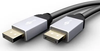Zdjęcie produktu dla Goobay 72072, 2 m, DisplayPort, DisplayPort, Męska, Męska, Czarny