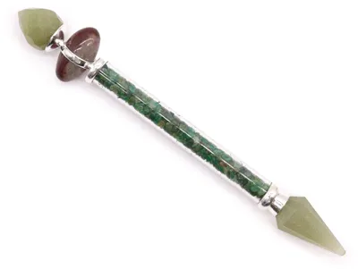 Immagine prodotto di Bacchetta Magica Shiva Lingam - Avventurina Verde - Felicità