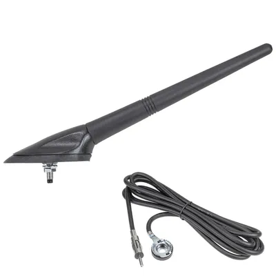 Produktbild von Dach Antenne kompatibel mit Ford Focus Mondeo KA Kuga Fiesta passiv Stablänge ca 14cm