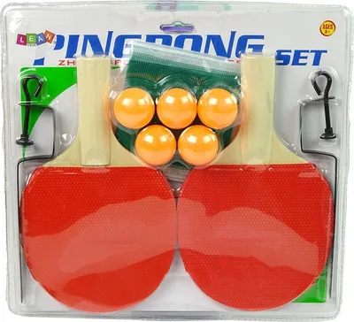Obrázek produktu pro Sada pro Ping Ponga Stolní tenis Paletky Síťka