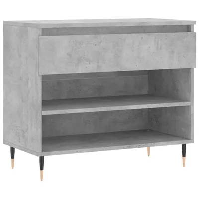Produktbild von Schuhregal Betongrau 70x36x60 cm Holzwerkstoff