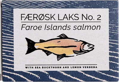 Produktbild von Fangst Faerosk Laks No.2 | Färöer-Inseln Lachs mit Sanddorn und Zitronenverbene | 1 x 110 g
