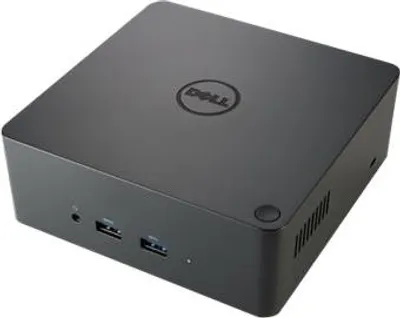 Zdjęcie produktu dla DELL TB16, Przewodowa, Thunderbolt 3, 3,5 mm, USB Typu-A, USB Type-C, 10,100,1000 Mbit/s, Czarny