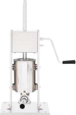 Produktbild von vidaXL Manueller Wurstfüller Silbern 3 L Edelstahl