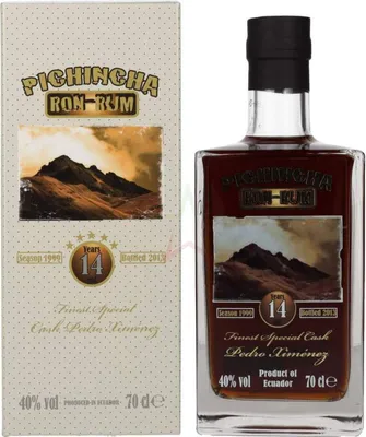Produktbild von Pichincha Rum 14 Years Finest Special Cask Pedro Ximénez 40.0 % 0,70 lt.