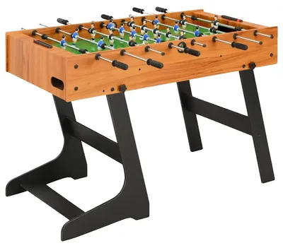 Obrázok produktu pre Stolný futbal, skladací dizajn, robustná konštrukcia, vojenskozelená farba