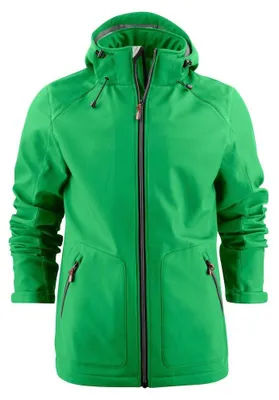 Productafbeelding van Printer - "Karting" softshell jas voor heren, model ET352 (maat S) (fris groen)